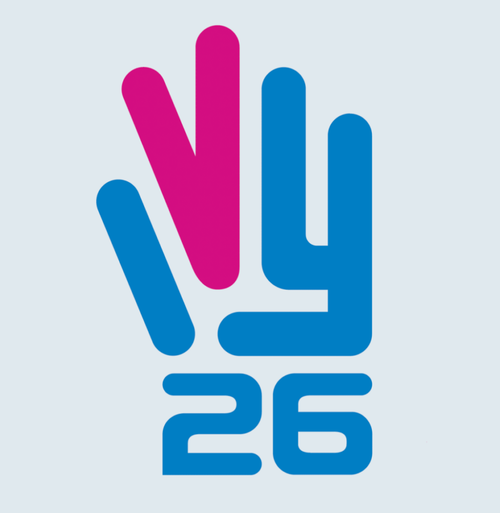 Logo Internationaal jaar van de vrijwilliger